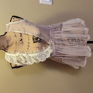 NWT Daytrip Size Medium Vest/Top Cream Lace